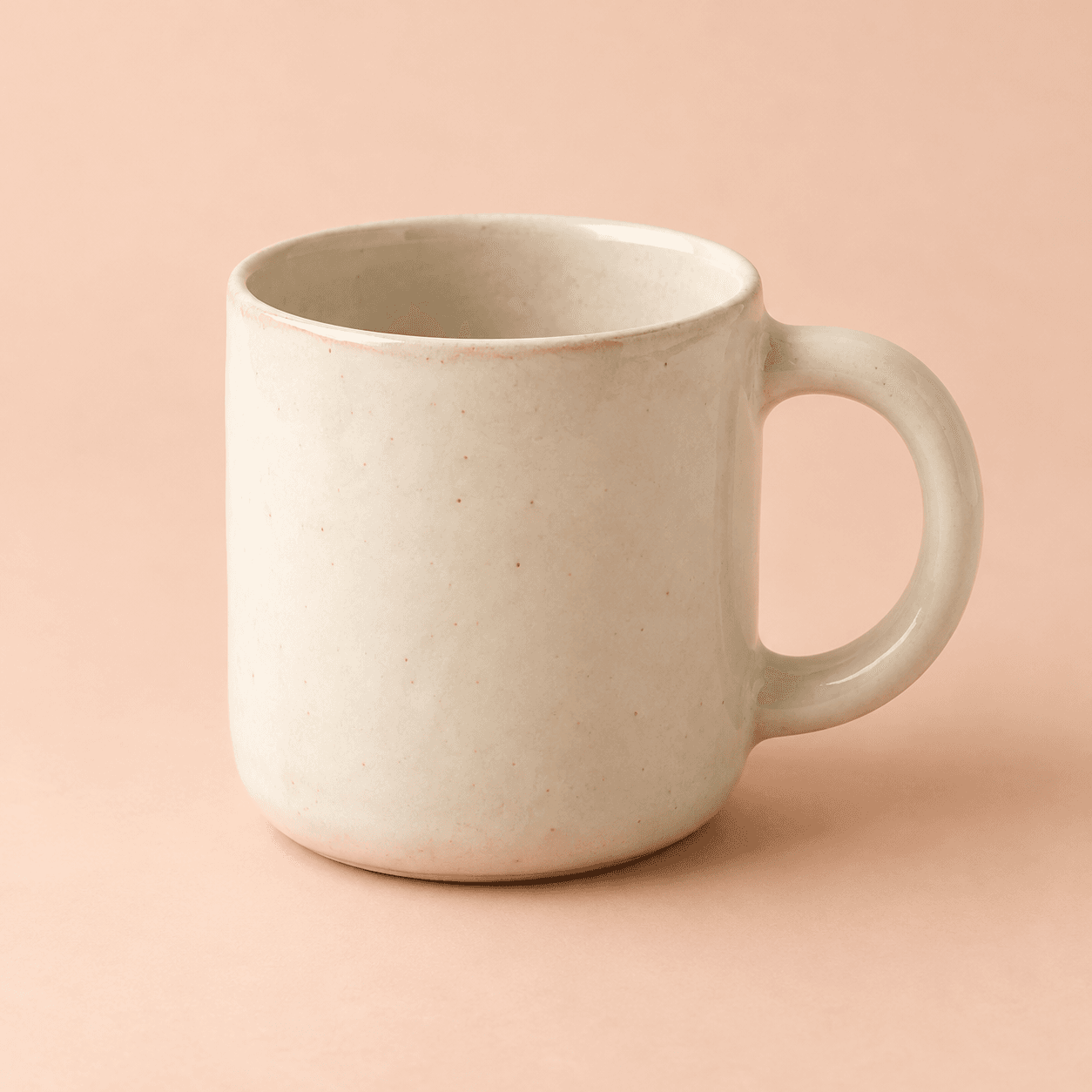 Oversized ceramic study mug